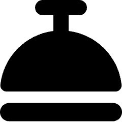 Bell Icon from Micro Solid Set