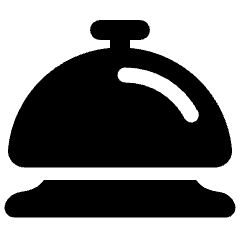 Bell Icon from Plump Solid Set