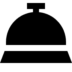 Bell Icon from Sharp Solid Set