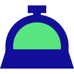 Bell Icon from Sharp Pop Set