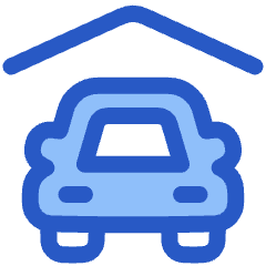 Car Garage Icon from Plump Duo Set