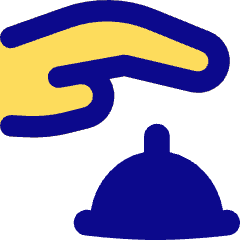Concierge Receptionist Icon from Flex Pop Set