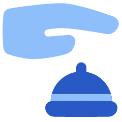 Concierge Receptionist Icon from Plump Flat Set