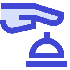 Concierge Receptionist Icon from Sharp Duo Set