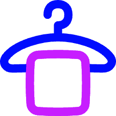 Dry Cleaning Icon from Flex Neon Set