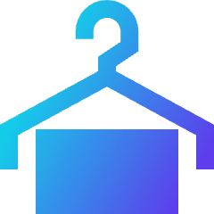 Dry Cleaning Icon from Sharp Gradient Set