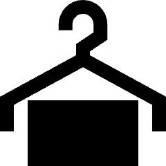 Dry Cleaning Icon from Sharp Solid Set