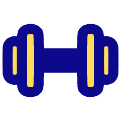 Dumbell Icon from Plump Pop Set