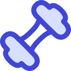Dumbell Icon from Flex Duo Set