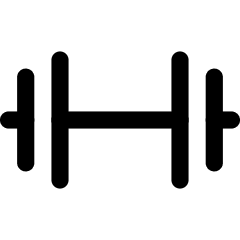 Dumbell Icon from Core Line Set
