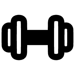 Dumbell Icon from Plump Remix Set