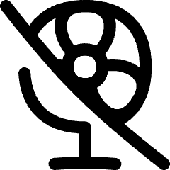 Fan Off Icon from Flex Line Set