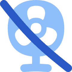 Fan Off Icon from Flex Flat Set