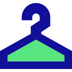 Hanger Icon from Sharp Pop Set