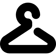 Hanger Icon from Micro Solid Set