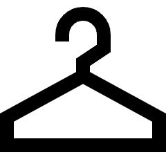 Hanger Icon from Sharp Line Set