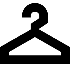 Hanger Icon from Sharp Solid Set