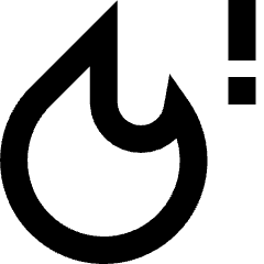 Heat Alert Icon from Sharp Remix Set