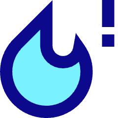 Heat Alert Icon from Sharp Pop Set