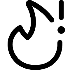 Heat Alert Icon from Core Line Set