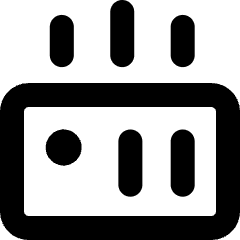 Heater Icon from Micro Line Set