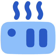 Heater Icon from Plump Flat Set