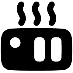 Heater Icon from Plump Solid Set