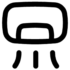 Hotel Air Conditioner Icon from Flex Line Set