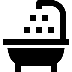 Hotel Bathroom Icon from Nova Solid Set