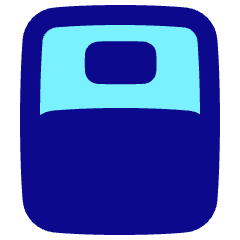 Hotel Bed 1 Icon from Plump Pop Set