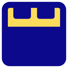 Hotel Bed 2 Icon from Core Pop Set