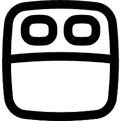 Hotel Bed 2 Icon from Flex Line Set