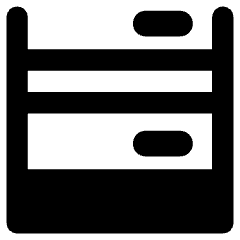 Hotel Bed 3 Icon from Core Remix Set