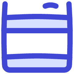 Hotel Bed 3 Icon from Flex Duo Set