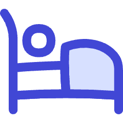 Hotel Bed 5 Icon from Flex Duo Set