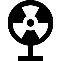 Hotel Fan Icon from Nova Solid Set