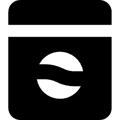 Hotel Laundry Machine Icon from Micro Solid Set