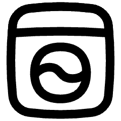 Hotel Laundry Icon from Flex Line Set