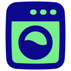 Hotel Laundry Icon from Plump Pop Set