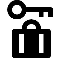 Hotel Locker Icon from Nova Solid Set