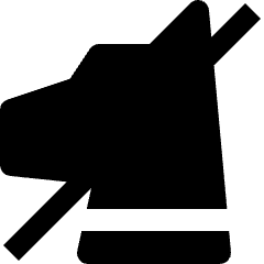 Hotel Not Allow Pet Dog Icon from Nova Solid Set