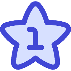 Hotel One Star Icon from Flex Duo Set
