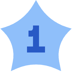 Hotel One Star Icon from Sharp Flat Set