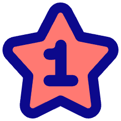 Hotel One Star Icon from Plump Pop Set