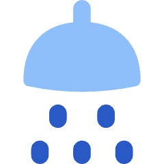Hotel Shower Head Icon from Flex Flat Set