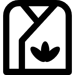 Hotel Spa Icon from Nova Line Set