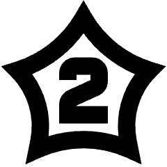 Hotel Two Star Icon from Sharp Remix Set