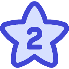 Hotel Two Star Icon from Flex Duo Set