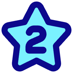 Hotel Two Star Icon from Plump Pop Set