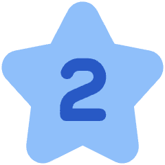 Hotel Two Star Icon from Plump Flat Set